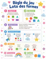 Aperçu - Jeux - Loto des formes et couleurs - Page de couverture