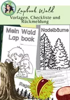 Vorschau - Arbeitsblätter - Lapbook Wald - Deckblatt