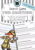 Vorschau - Arbeitsblätter - Search Game "Find something!" | Find & write down - Deckblatt