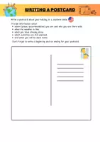 Vorschau - Arbeitsblätter - Writing a postcard from a southern state (USA) - Seite 2