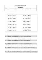 Vorschau - Test - Lernkontrollen Verfahren im Tausenderraum - Seite 2