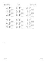 Vorschau - Test - 1x1 Tests Excel anpassbar mit einem Klick - Deckblatt