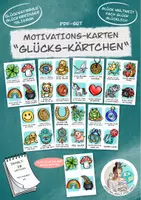 Vorschau - Spiele - Glücksbringer-Karten "Glücks-Kärtchen" / Glück Motivation - Deckblatt