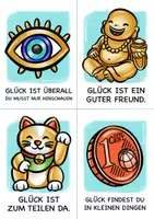 Vorschau - Spiele - Glücksbringer-Karten "Glücks-Kärtchen" / Glück Motivation - Seite 2