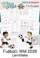 Vorschau - Arbeitsblätter - Fußball WM 2026 - Deckblatt
