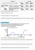 Aperçu - Feuilles d'exercices - Contrôle 2 Semestre 2 SVT(biologie) 3AC - Modèle 1 - Page 1