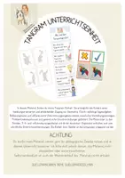 Vorschau - Unterrichtsreihen - Tangram - ganze Einheit inkl. Material & UVB - Deckblatt