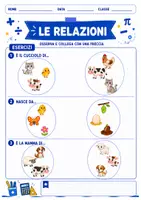 anteprima - Esercizi - Le relazioni per la classe prima - Pagina 1