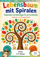 Vorschau - Mal- und Bastelvorlagen - Gustav Klimt Kunst Klasse 1-4 - Deckblatt
