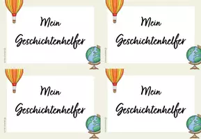 Vorschau - Fördermaterial/Inklusion - Geschichtenhelfer Aufsatzhilfe bunt - Seite 1