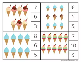 Aperçu - Jeux - Cartes à Pincer Glaces & Esquimaux - Page 2