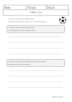 Vorschau - Arbeitsblätter - Lesen & Schreiben zur Fußball-WM - Seite 1