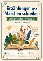 Vorschau - Arbeitsblätter - Erzählungen und Märchen schreiben – Unterrichtsreihe für die Grundschule - Seite 1