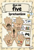 Vorschau - Aufgabenkarten - Give me five cards - Deckblatt