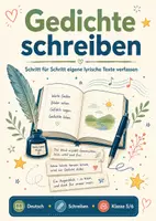 Vorschau - Arbeitsblätter - Gedichte schreiben – Schritt für Schritt eigene lyrische Texte verfassen - Deckblatt