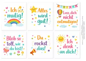 Vorschau - selbst erstellte Cliparts/Grafiken - Mutmachkarten bunt und kraeftig - Seite 2