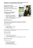 Vorschau - Stundenentwürfe - Wie wird die Probezeit organisiert, gestaltet und bewertet sowie die Möglichkeit von Ausbildungsabschnitten im Ausland geprüft? Lernmaterial Nr. 10 für Meisterkurs Teil 4 (AEVO). Mit Übungsaufgaben, Lösungen und Lehrerhinweisen! - Seite 1