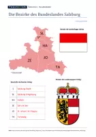 Vorschau - Arbeitsblätter - Salzburg - Bezirke und Statutarstadt - Seite 2