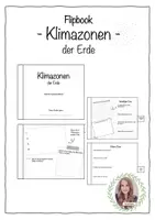 Vorschau - Stundenentwürfe - Geografie - Flipbook "Klimazonen der Erde" (Kl. 6-8) - Deckblatt