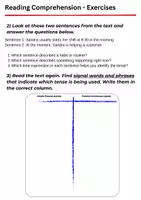 Vorschau - Arbeitsblätter - Business English: Banking: A Day At The Bank (Reading Comprehension) - Seite 3