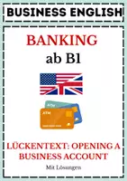 Vorschau - Arbeitsblätter - Business English: Banking: Business Account (Lückentext) - Deckblatt