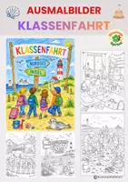 Vorschau - Arbeitsblätter - Materialpaket Klassenfahrt - Deckblatt
