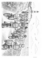 Vorschau - Mal- und Bastelvorlagen - Ausmalbilder Klassenfahrt - Nordsee - Seite 1