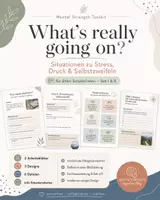 Vorschau - Arbeitsblätter - Stressbewältigung & Leistungsdruck reflektieren – Mental Health Toolkit für Sek I/II - Seite 1