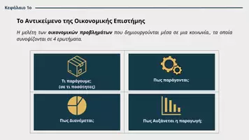 Προεπισκόπηση - Διαδραστικό υλικό - ΑΟΘ Κεφάλαιο 1ο - Βασικές Οικονομικές Έννοιες - Μέρος Α - Σελίδα 3