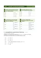 Vorschau - Arbeitsblätter - Quadratische Gleichungen Großes Übungs und Testpaket Aufgaben mit Lösungen Mathematik 5 Klasse AHS Gymnasium - Seite 2