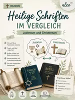 Vorschau - Arbeitsblätter - Religion/ Ethik: Judentum Heilige Schriften im Vergleich - Deckblatt