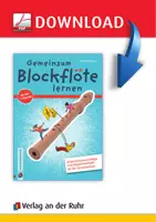 Vorschau - Stundenentwürfe - Gemeinsam Blockflöte lernen ab der 1. Klasse: Unterrichtsvorschläge und Kopiervorlagen für die Grundschule - Seite 1