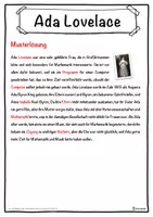 Vorschau - Unterrichtsreihen - Ada Lovelace Lückentext mit Wortspeicher Hörverstehen und Suchsel - Seite 2