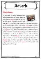 Vorschau - Unterrichtsreihen - Adverb Lückentext mit Wortspeicher Hörverstehen und Suchsel - Seite 2