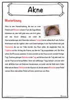 Vorschau - Unterrichtsreihen - Akne Lückentext mit Wortspeicher Hörverstehen und Suchsel - Seite 2