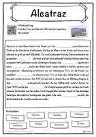 Vorschau - Unterrichtsreihen - Alcatraz Lückentext mit Wortspeicher Hörverstehen und Suchsel - Seite 1