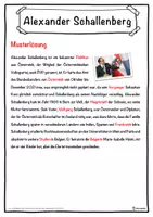 Vorschau - Unterrichtsreihen - Alexander Schallenberg Lückentext mit Wortspeicher Hörverstehen und Suchsel - Seite 2