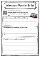 Vorschau - Unterrichtsreihen - Alexander Van der Bellen Lückentext mit Wortspeicher Hörverstehen und Suchsel - Seite 3