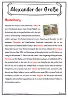 Vorschau - Unterrichtsreihen - Alexander der Große Lückentext mit Wortspeicher Hörverstehen und Suchsel - Seite 2