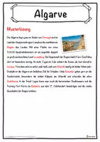 Vorschau - Unterrichtsreihen - Algarve Lückentext mit Wortspeicher Hörverstehen und Suchsel - Seite 2