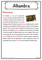 Vorschau - Unterrichtsreihen - Alhambra Lückentext mit Wortspeicher Hörverstehen und Suchsel - Seite 2