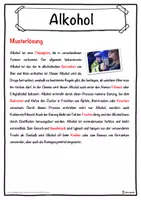 Vorschau - Unterrichtsreihen - Alkohol Lückentext mit Wortspeicher Hörverstehen und Suchsel - Seite 2