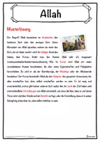 Vorschau - Unterrichtsreihen - Allah Lückentext mit Wortspeicher Hörverstehen und Suchsel - Seite 2