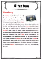 Vorschau - Unterrichtsreihen - Altertum Lückentext mit Wortspeicher Hörverstehen und Suchsel - Seite 2