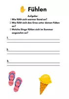 Vorschau - Stundenentwürfe - Sinnesübungen zu den letzten Schultagen – Arbeitsheft für Grundschulkinder - Seite 3