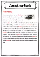 Vorschau - Unterrichtsreihen - Amateurfunk Lückentext mit Wortspeicher Hörverstehen und Suchsel - Seite 2