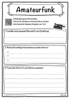 Vorschau - Unterrichtsreihen - Amateurfunk Lückentext mit Wortspeicher Hörverstehen und Suchsel - Seite 3