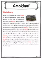 Vorschau - Unterrichtsreihen - Amoklauf Lückentext mit Wortspeicher Hörverstehen und Suchsel - Seite 2