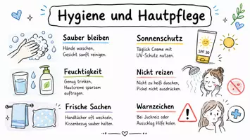 Vorschau - Arbeitsblätter - AB mit Fragen zum Thema "Hygiene" + Lösungsblatt + Mindmap + Infografik - Seite 1