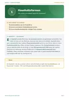 Vorschau - Arbeitsblätter - Arbeit im Haushalt & Haushaltsformen | Arbeitsheft + Klassenarbeit | WiB & Hauswirtschaft Klasse 5/6 | mit Lösungen - Seite 3